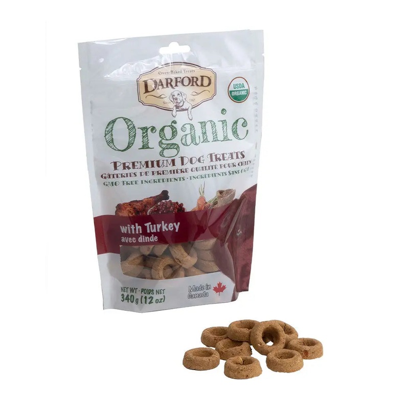 Darford Organic Premium Turkey Dog Treat 340 gm/12 Oz