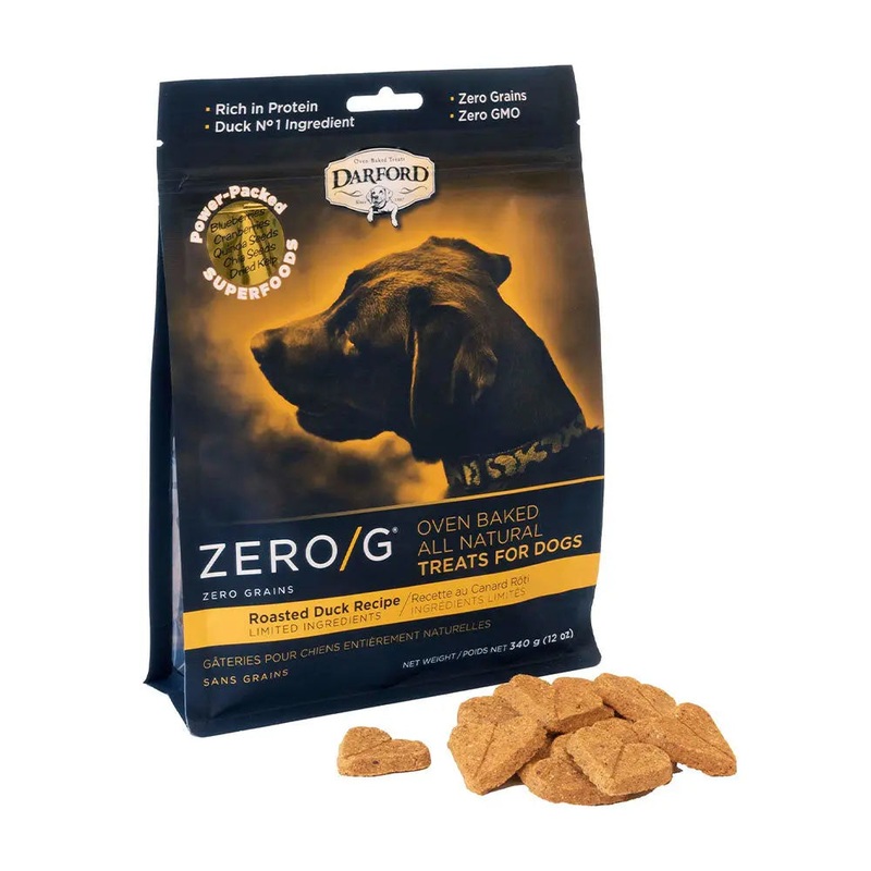 Darford ZERO/G Roasted Duck Oven Baked Dog Treat 12 Oz