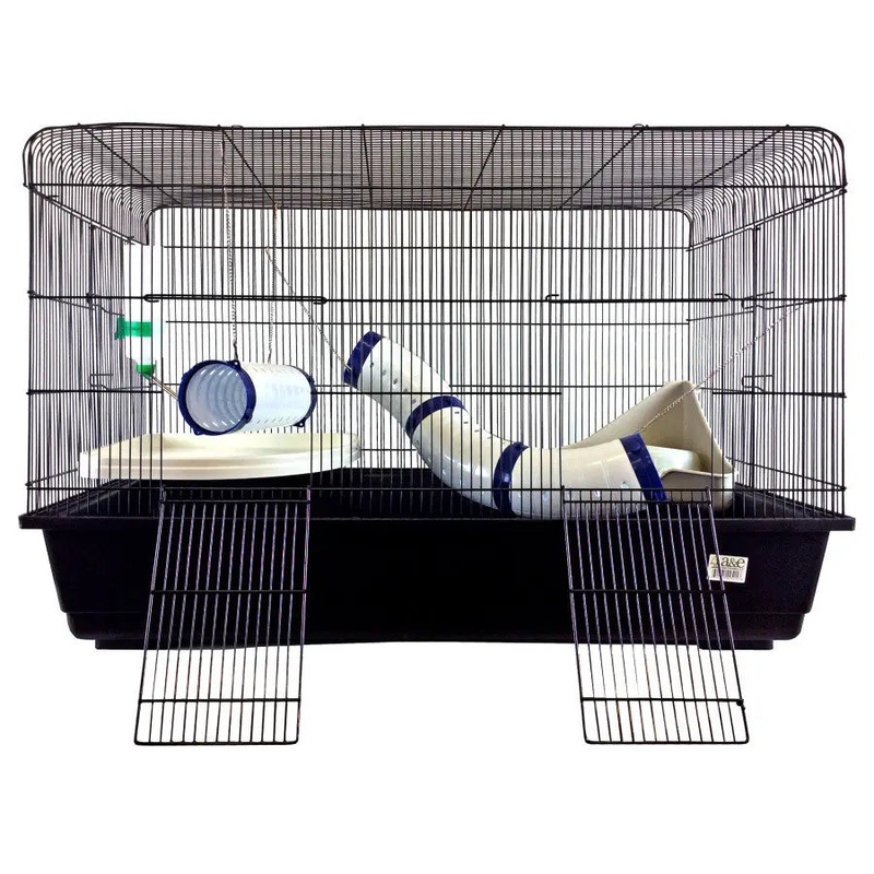 A & E Cages Deluxe Ferret Kit w/Tubes 39In X 21 in