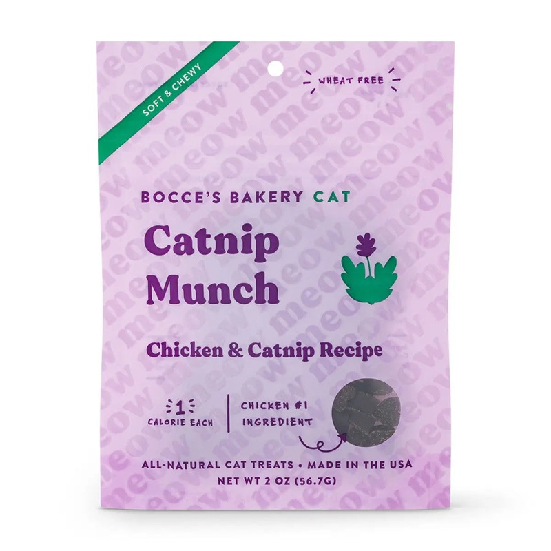 Bocce’s Bakery Catnip Munch 2oz Soft & Chewy Cat Treats