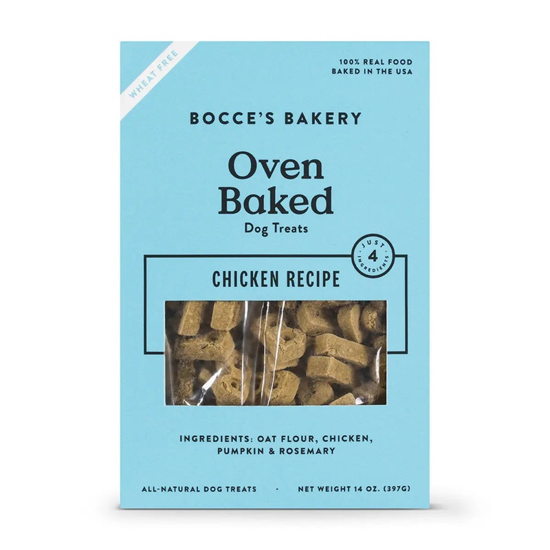 Bocce’s Bakery Chicken 14oz Biscuit Boxes Dog Treats