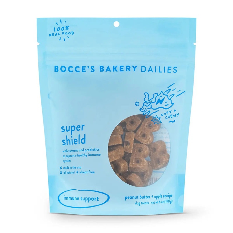 Bocce’s Bakery Dailies Super Shield 6oz Soft & Chewy Dog Treats