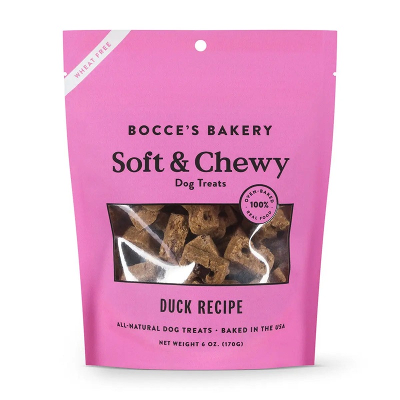 Bocce’s Bakery Duck 6oz Soft & Chewy Dog Treats