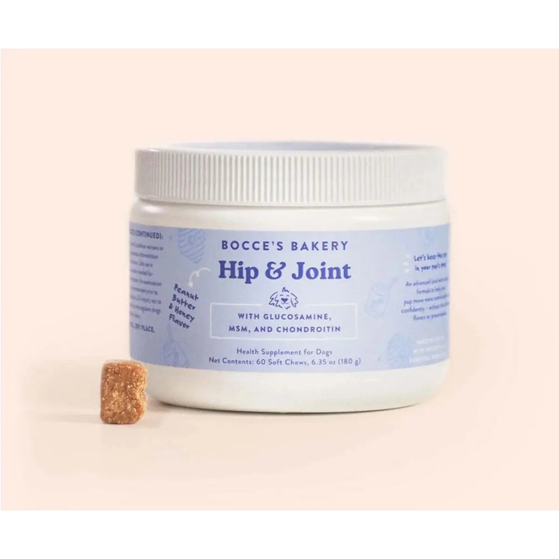 Bocce’s Bakery Hip & Joint 60 Count Soft Chew Dog Supplements