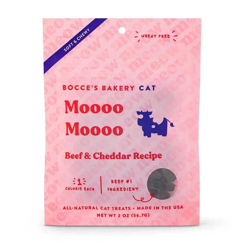 Bocce’s Bakery Moooo Moooo 2oz Soft & Chewy Cat Treats