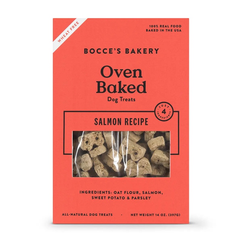 Bocce’s Bakery Salmon 14oz Biscuit Boxes Dog Treats