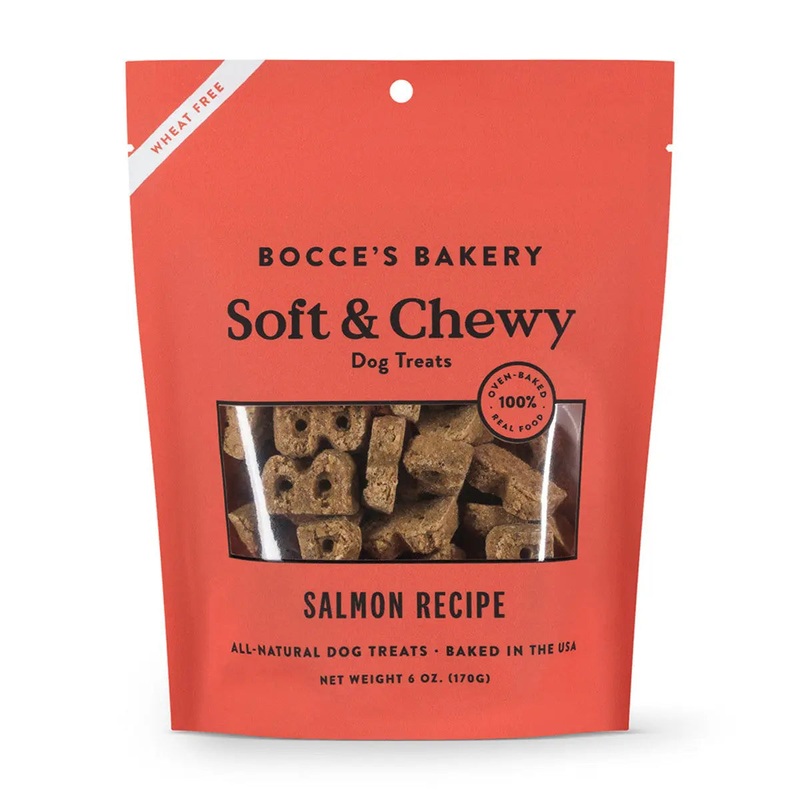 Bocce’s Bakery Salmon 6oz Soft & Chewy Dog Treats