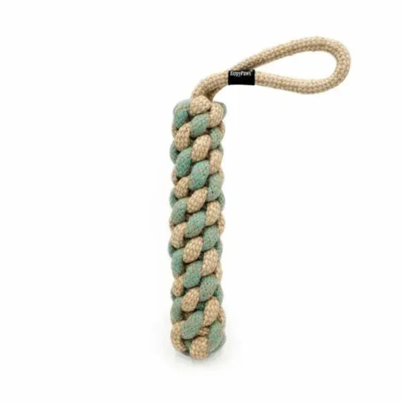 ZippyPaws ecoZippy Cotton and Jute Tug Dog Toys