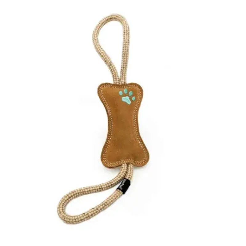 ZippyPaws ecoZippy Jute RopeTugz Dog Toys
