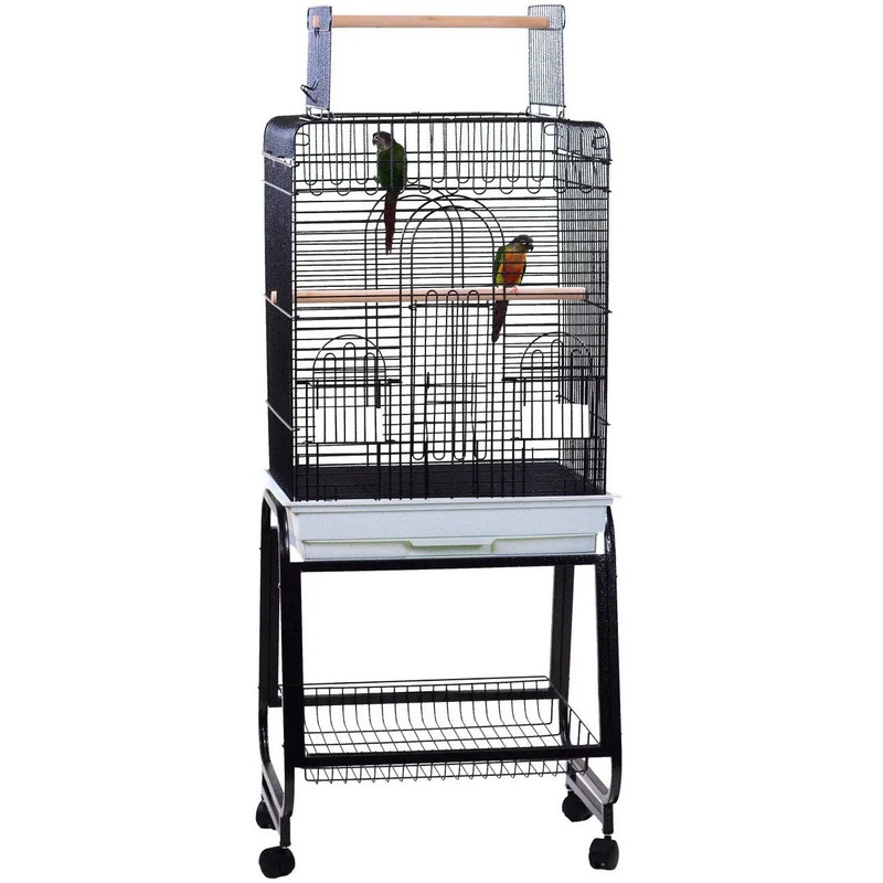 A & E Cages PlayTop Bird Cage with Removable Stand