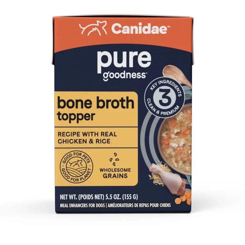 CANIDAE PURE goodness Bone Broth Topper 5.5 oz