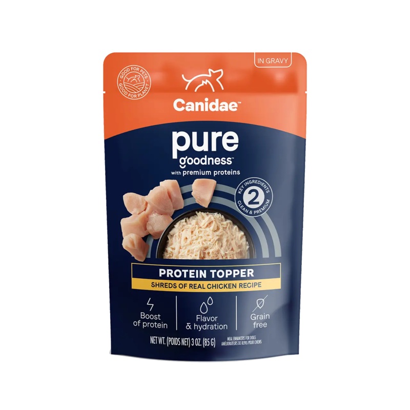 CANIDAE PURE Goodness Protein Topper for Dogs 12ea/3 oz
