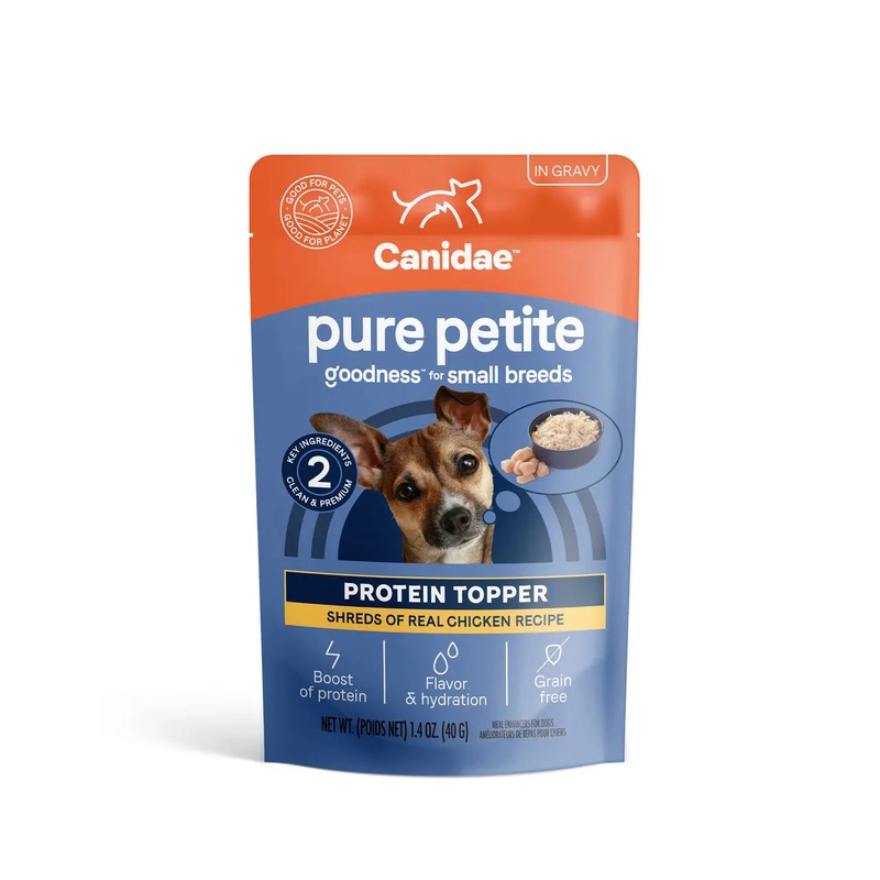 CANIDAE PURE Petite Goodness Protein Topper for Small Breed Dogs 12ea/1.4 oz
