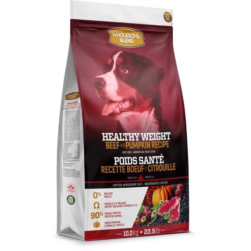 Wholesome Blend Healthy Weight Beef & Pumpkin Dry Dog Food