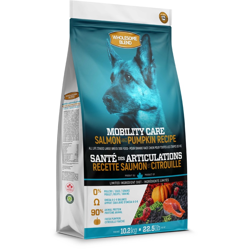 Wholesome Blend Mobility Care Salmon and Pumpkin Dry Dog Food 22.5lb