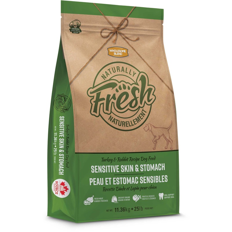 Wholesome Blend Naturally Fresh Turkey & Rabbit Sensitive Skin & Stomach Dry Dog Food