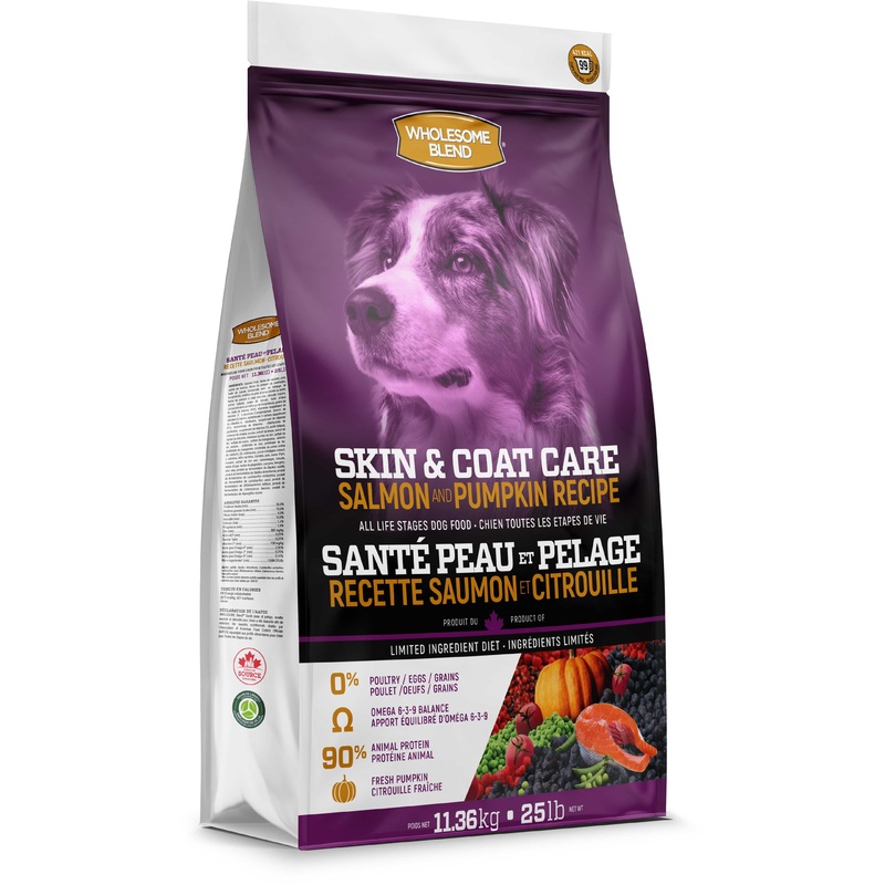 Wholesome Blend Skin & Coat Care Salmon & Pumpkin Dry Dog Food