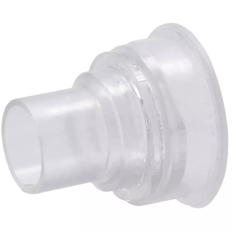 Basin hose connector 27mm  14, 16, 20 mm  transparent