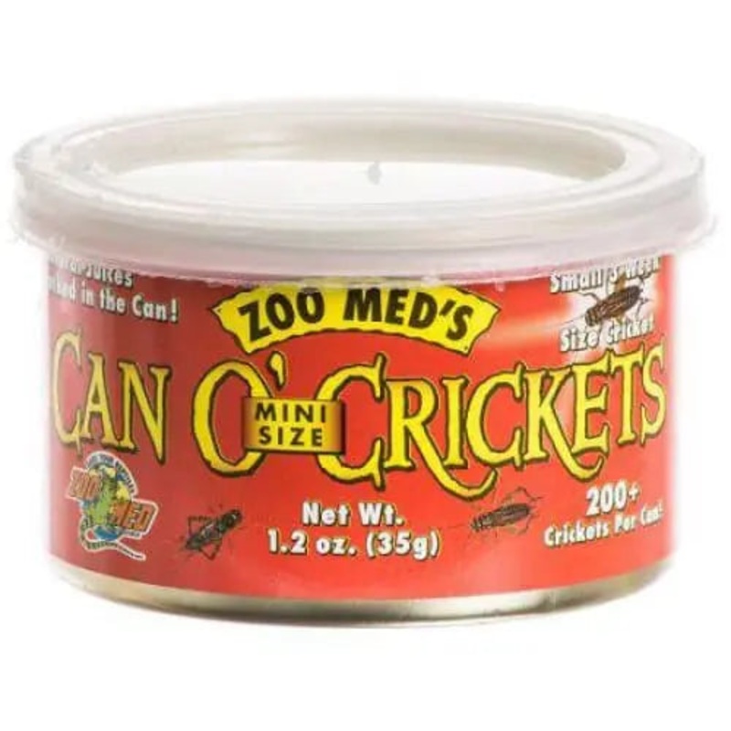 Zoo Med Can O’ Mini Sized Crickets