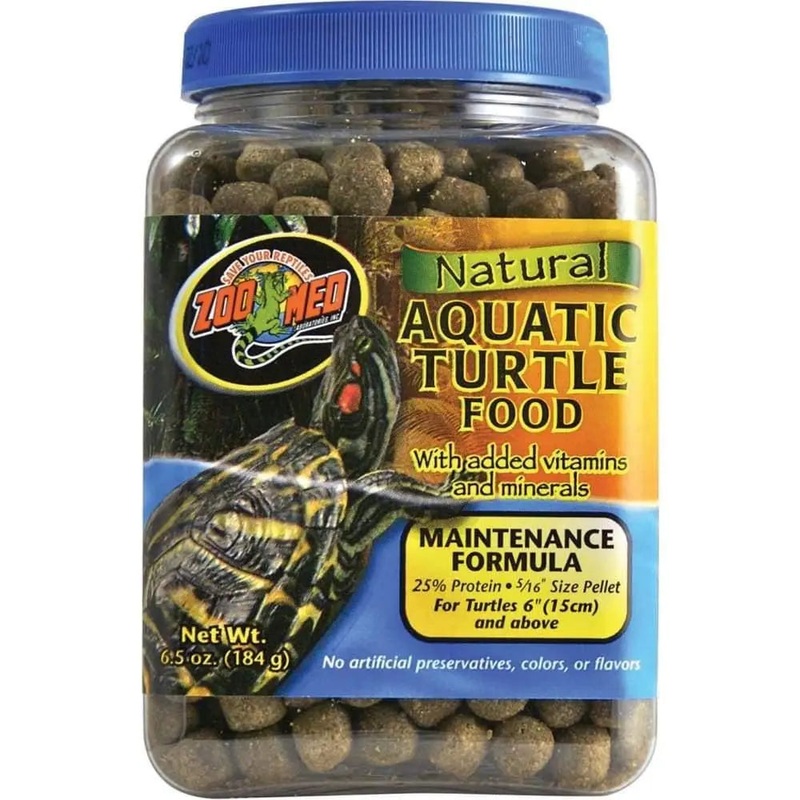 Zoo Med Natural Aquatic Turtle Food – Maintenance Formula (Pellets)