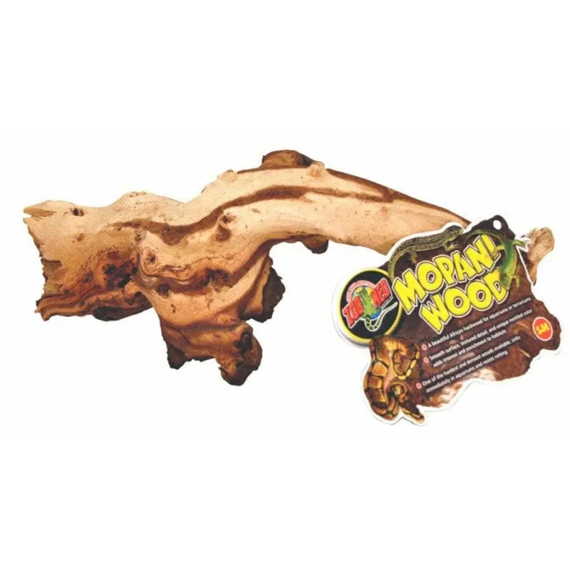 Zoo Med African Mopani Wood Brown Terrarium Dcors