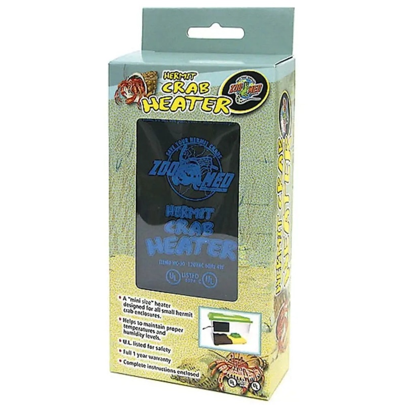 Zoo Med Hermit Crab Heater UL Listed 4W