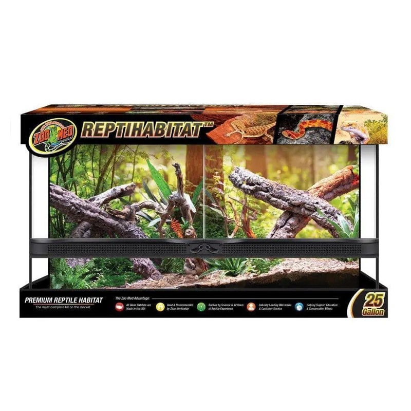 Zoo Med Naturalistic Terrarium with Double Doors 30In X 12In X 16 in {IN STORE PICK UP ONLY}