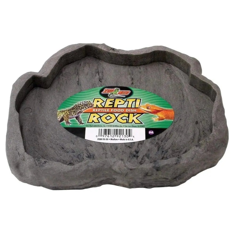 Zoo Med Repti Rock – Reptile Food Dish