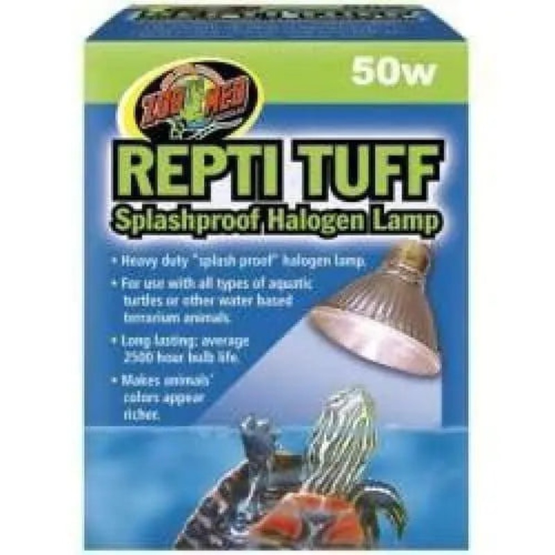 Zoo Med Repti Tuff Splashproof Halogen Lamp White