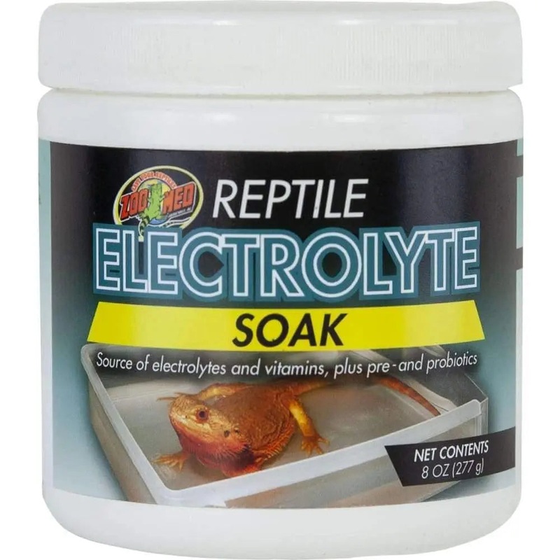 Zoo Med Reptile Electrolyte Soak Supplement