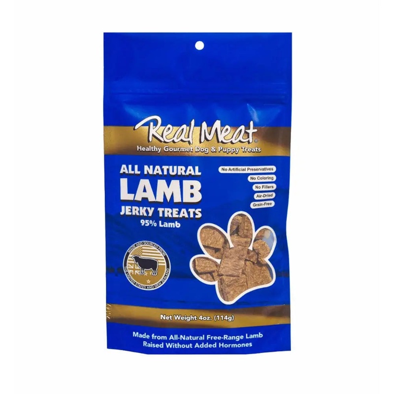 Real Meat Lamb Jerky Dog Treat 4 Oz