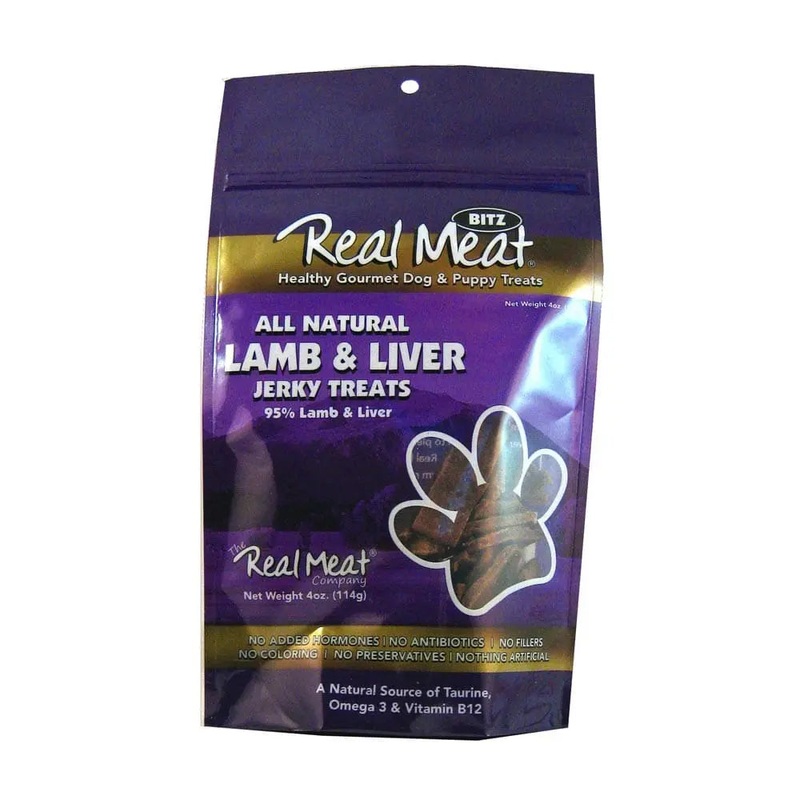 Real Meat Lamb & Lamb Liver Jerky Dog Treat