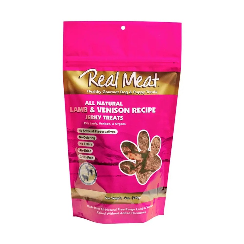 Real Meat Lamb Venison Jerky Dog Treat