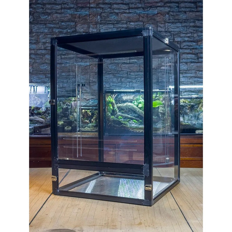 Acrylic Reptile Terrarium Front-Opening Enclosure for Reptiles, Chameleons, Spiders, Lizards, Frogs XXXLarge
