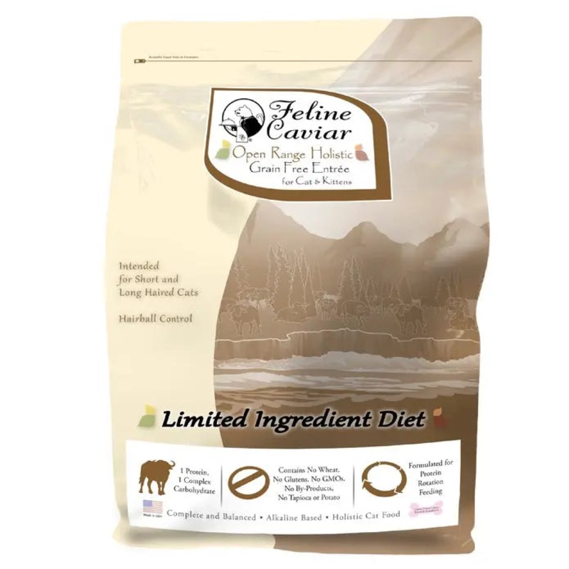 Canine Caviar Open Range Holistic Grain Free Cat and Kitten Entre
