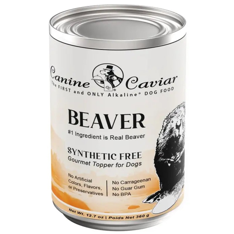 Canine Caviar Synthetic Free Beaver Wet Dog Food 12 / 12.7 oz