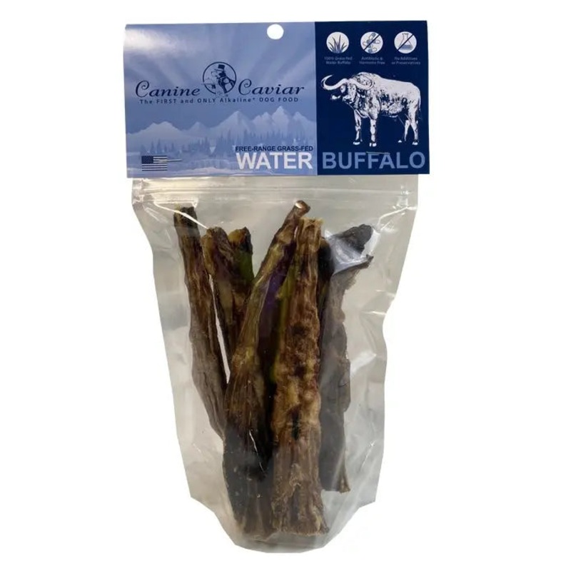 Canine Caviar Water Buffalo California Rolls Dog Treats 6pk, 6