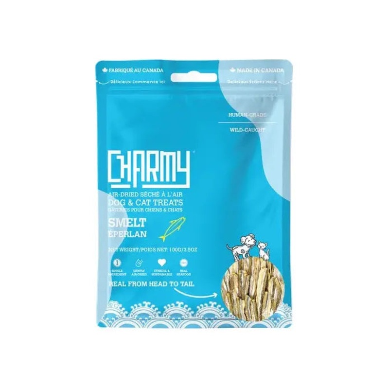 Charmy Pet Lake Smelt Dog Treats 3.8 oz