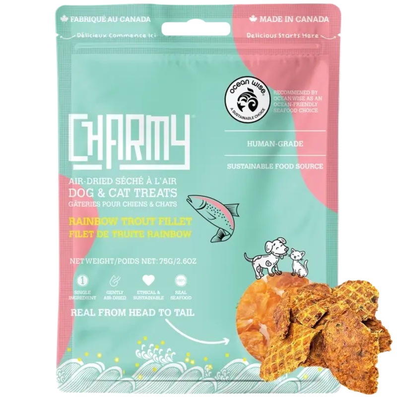 Charmy Pet Rainbow Trout Dog Treats