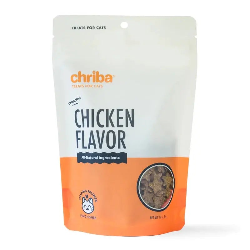 Chriba Chicken Crunchy Cat Treats 3oz