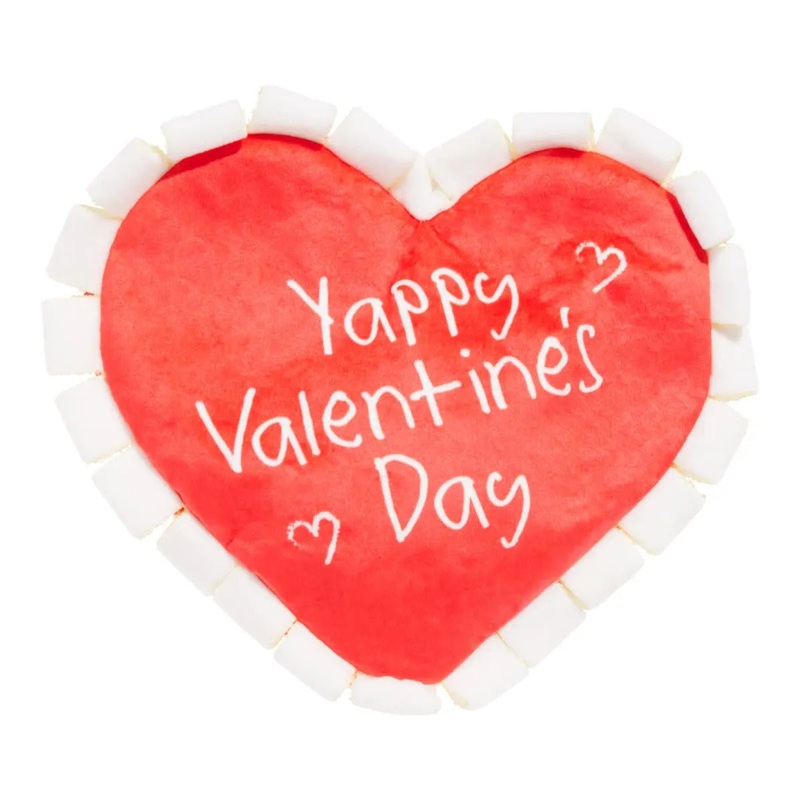BARK Valentine’s Be Mine Growlentine Plush Dog Toy