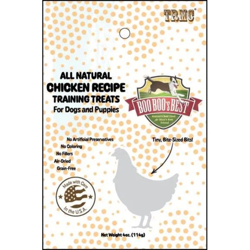 Boo Boo’s Best Chicken Trainers Dog Treats 4oz