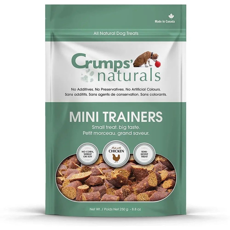 Crumps’ Naturals Mini Trainers Semi-Moist Chicken Dog Treats