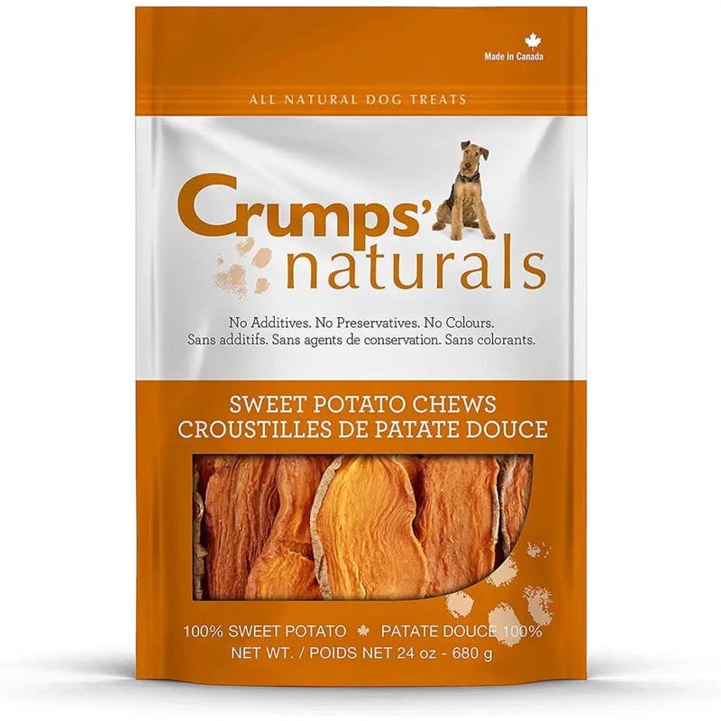 Crumps’ Naturals Sweet Potato Chews For Dogs