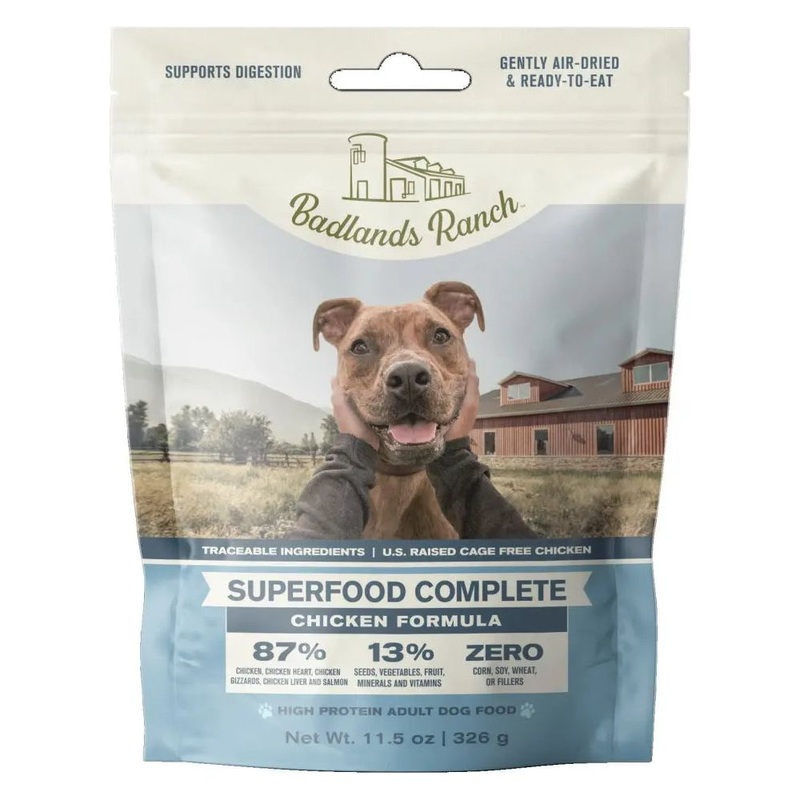 Badlands Ranch Superfood Complete Grain-Free Chicken Air-Dried Dog Food