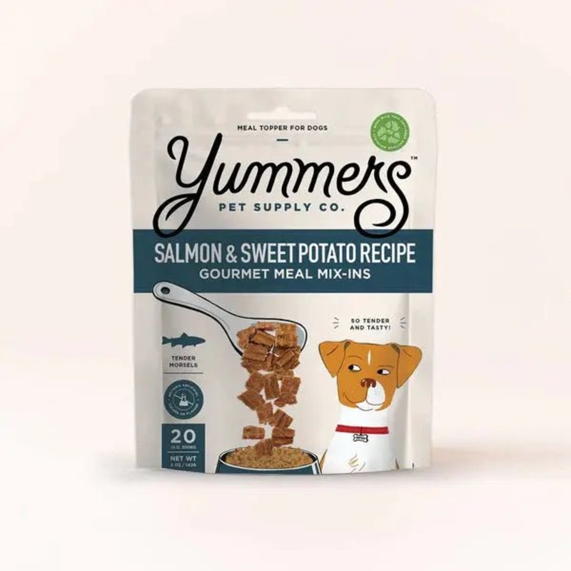 Yummers Salmon & Sweet Potato Recipe Gourmet Meal Mix in for Dogs Food Topper, 5 oz.