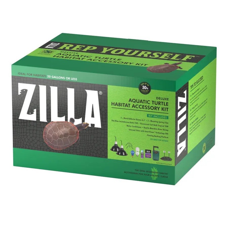 Zilla Aquatic Turtle Accessory Kit