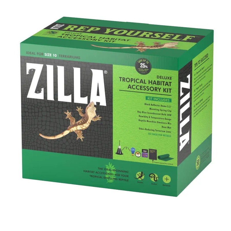Zilla Tropical Habitat Accessory Kit