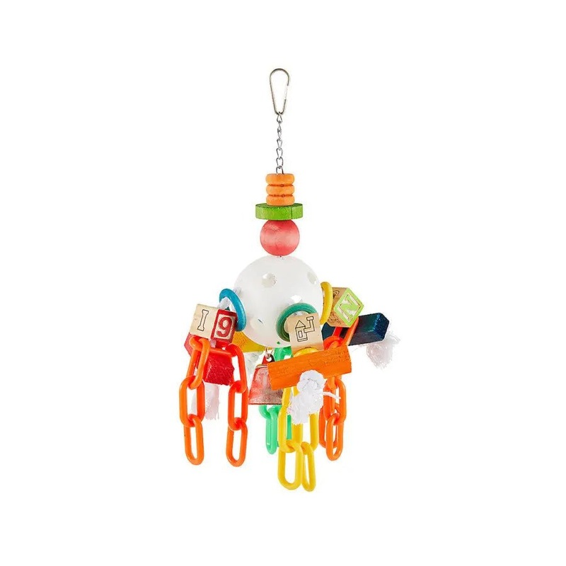 A & E Cages Happy Beaks Orbitz Bird Toy