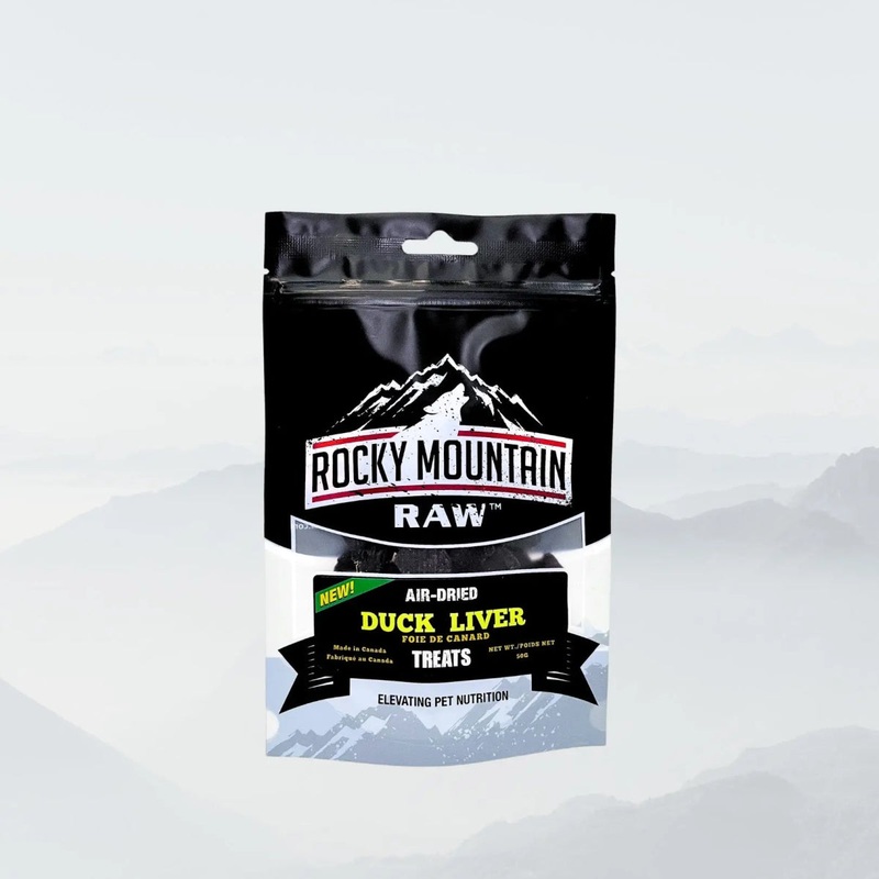 Rocky Mountain Raw Duck Liver Pet Treats 1.76 oz